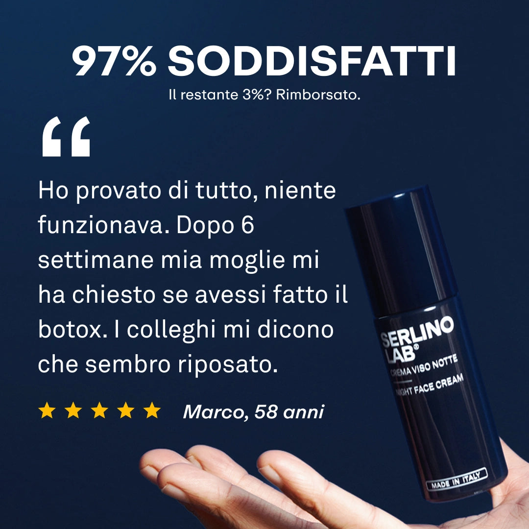 Crema Viso Notte Anti-Età | 100% Made In Italy 🇮🇹