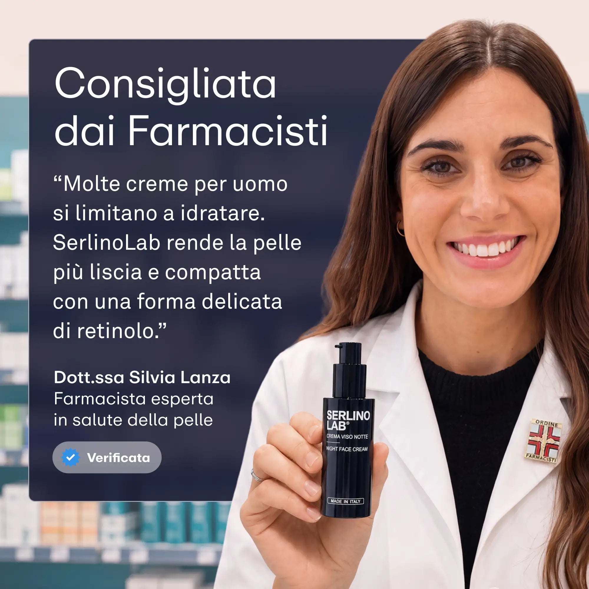 Crema Viso Notte Anti-Età | 100% Made In Italy 🇮🇹