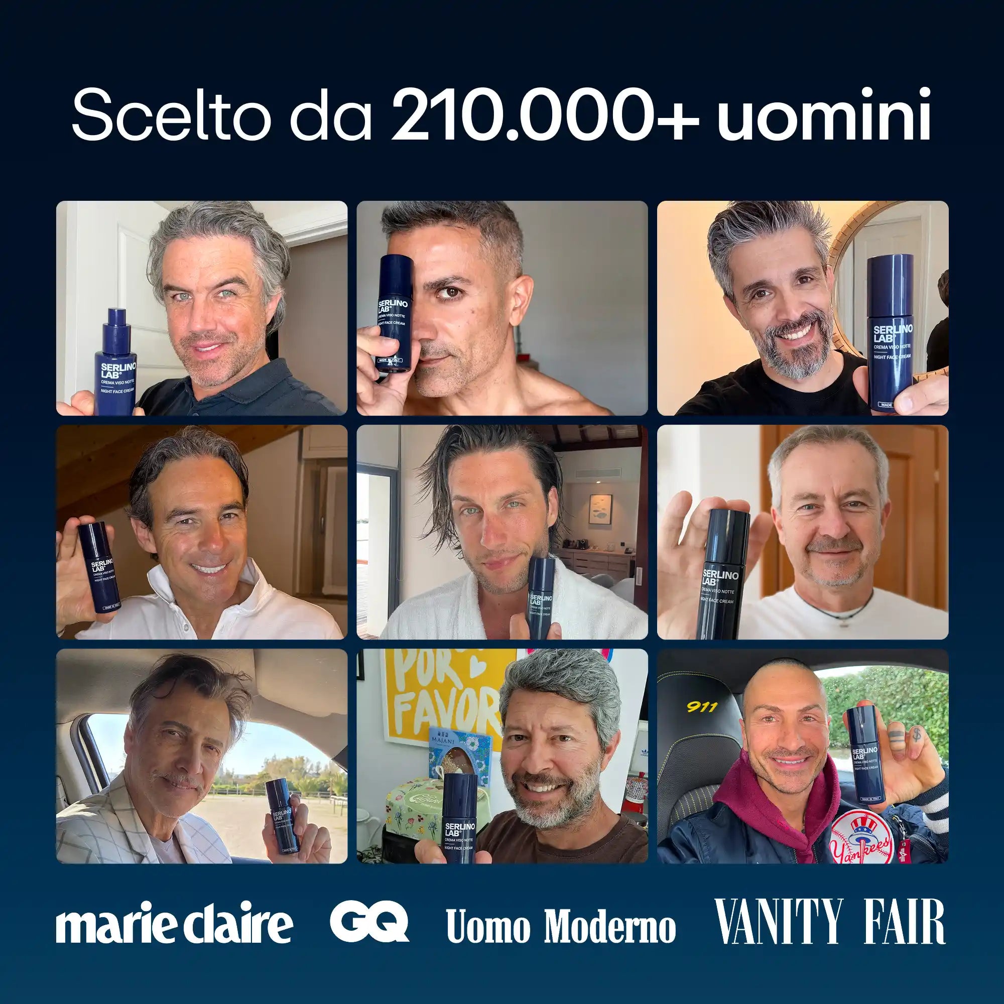 Crema Viso Notte Anti-Età | 100% Made In Italy 🇮🇹