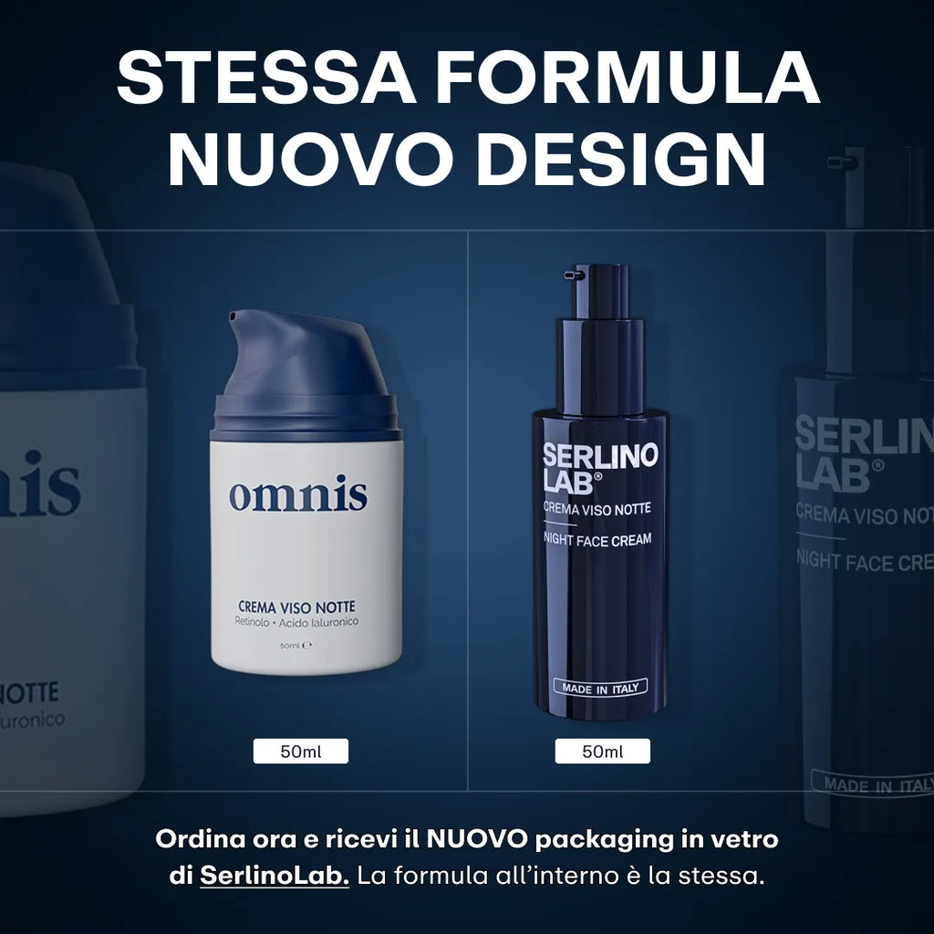 Crema Viso Notte Anti-Età | 100% Made In Italy 🇮🇹