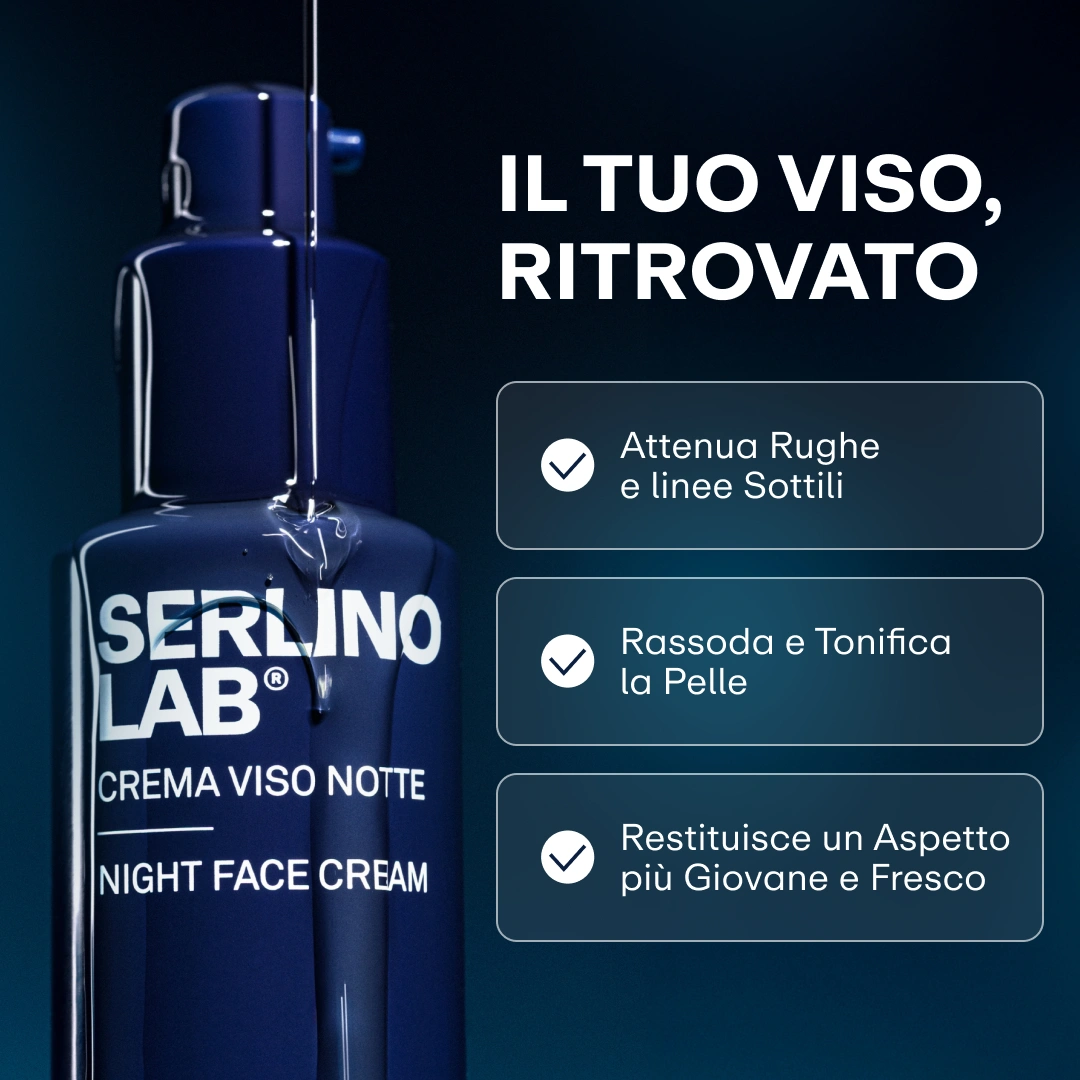 Crema Viso Notte Anti-Età