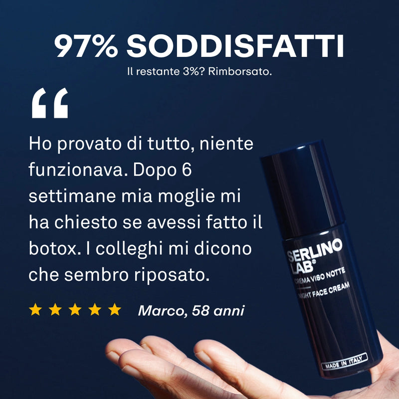 Crema Viso Notte Anti-Età | 100% Made In Italy 🇮🇹