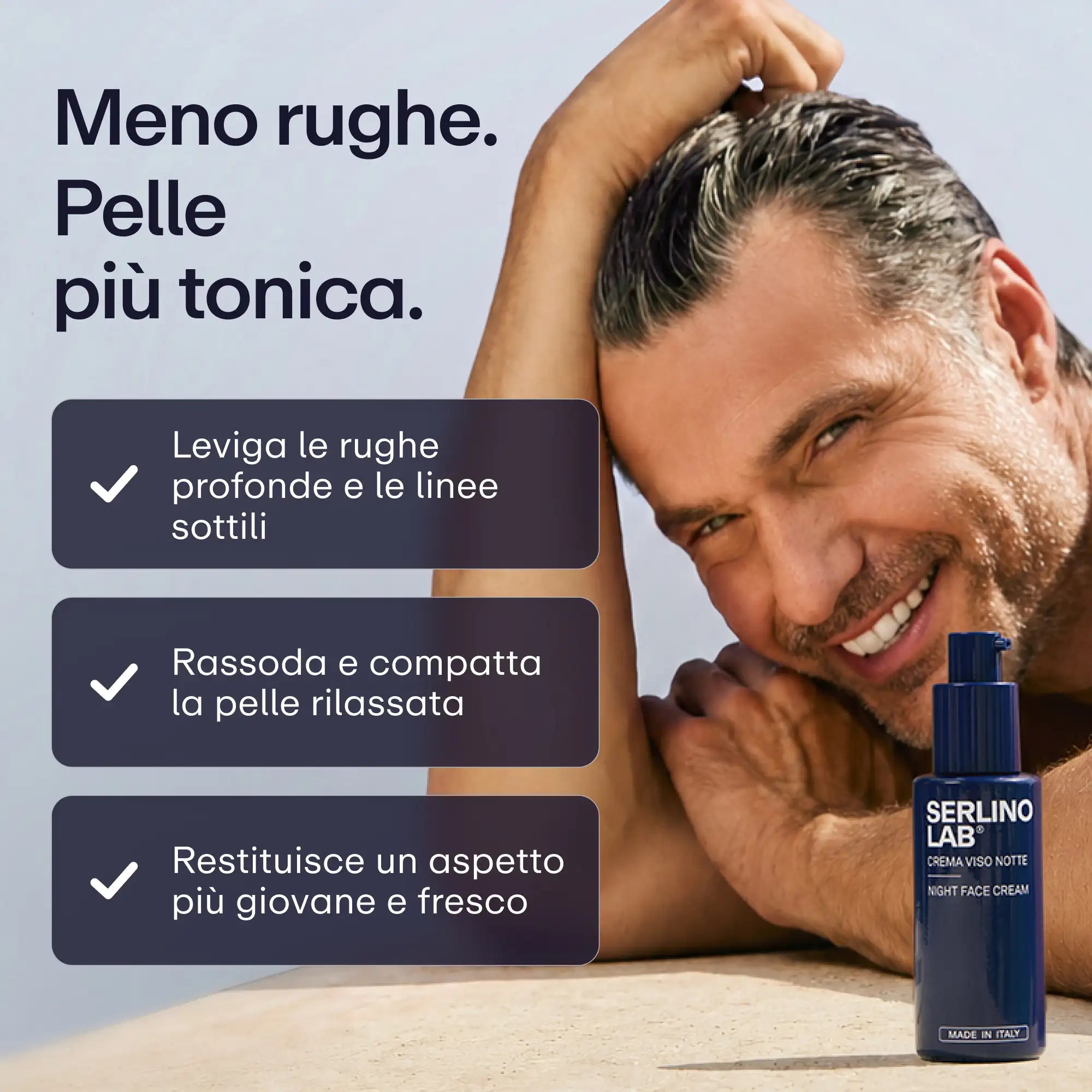 Crema Viso Notte Anti-Età | 100% Made In Italy 🇮🇹