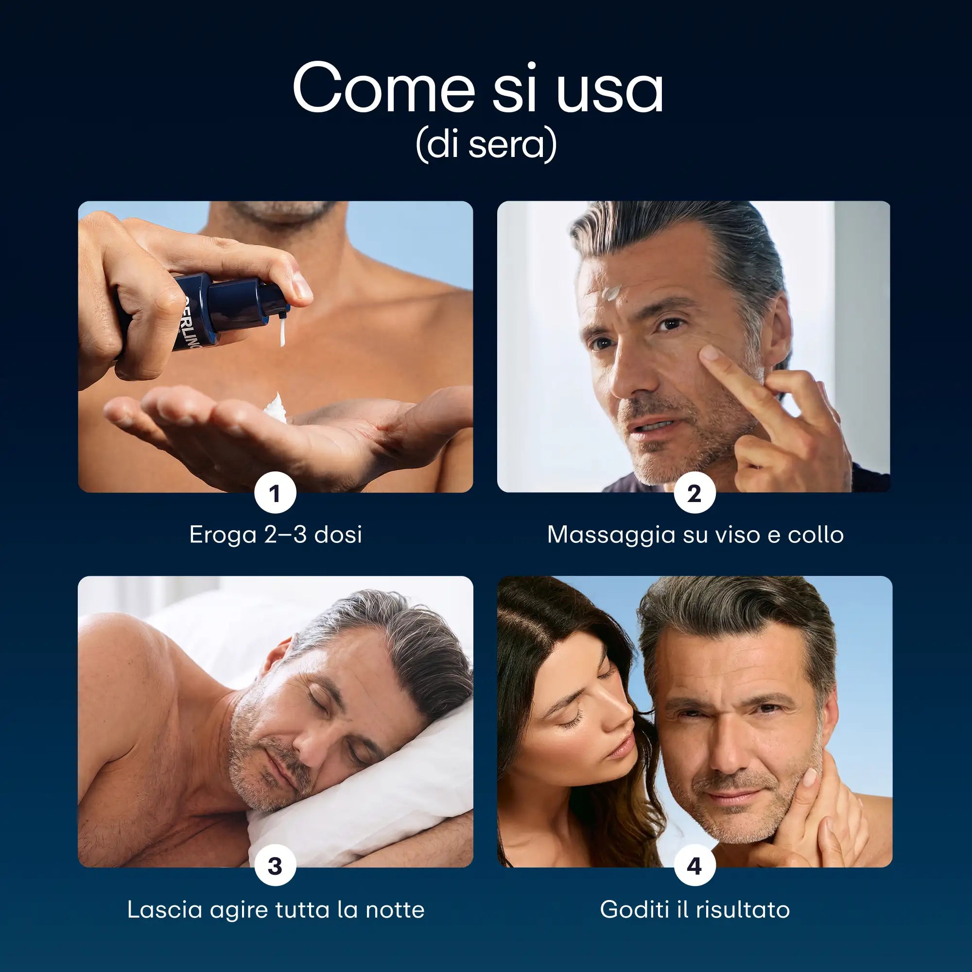 Crema Viso Notte Anti-Età | 100% Made In Italy 🇮🇹