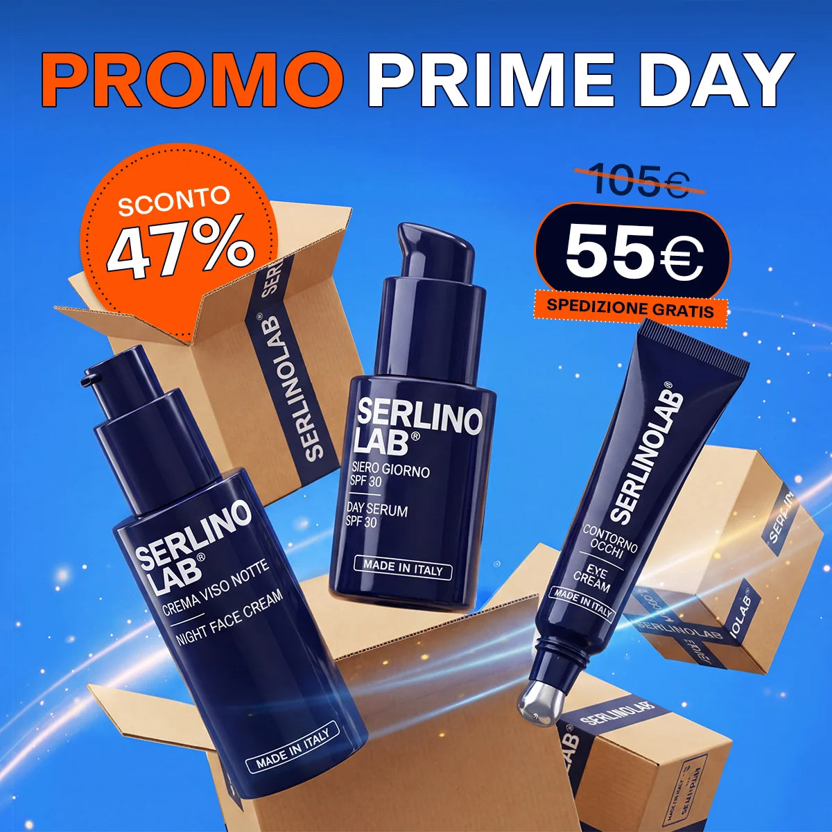 Crema Viso Notte Anti-Età